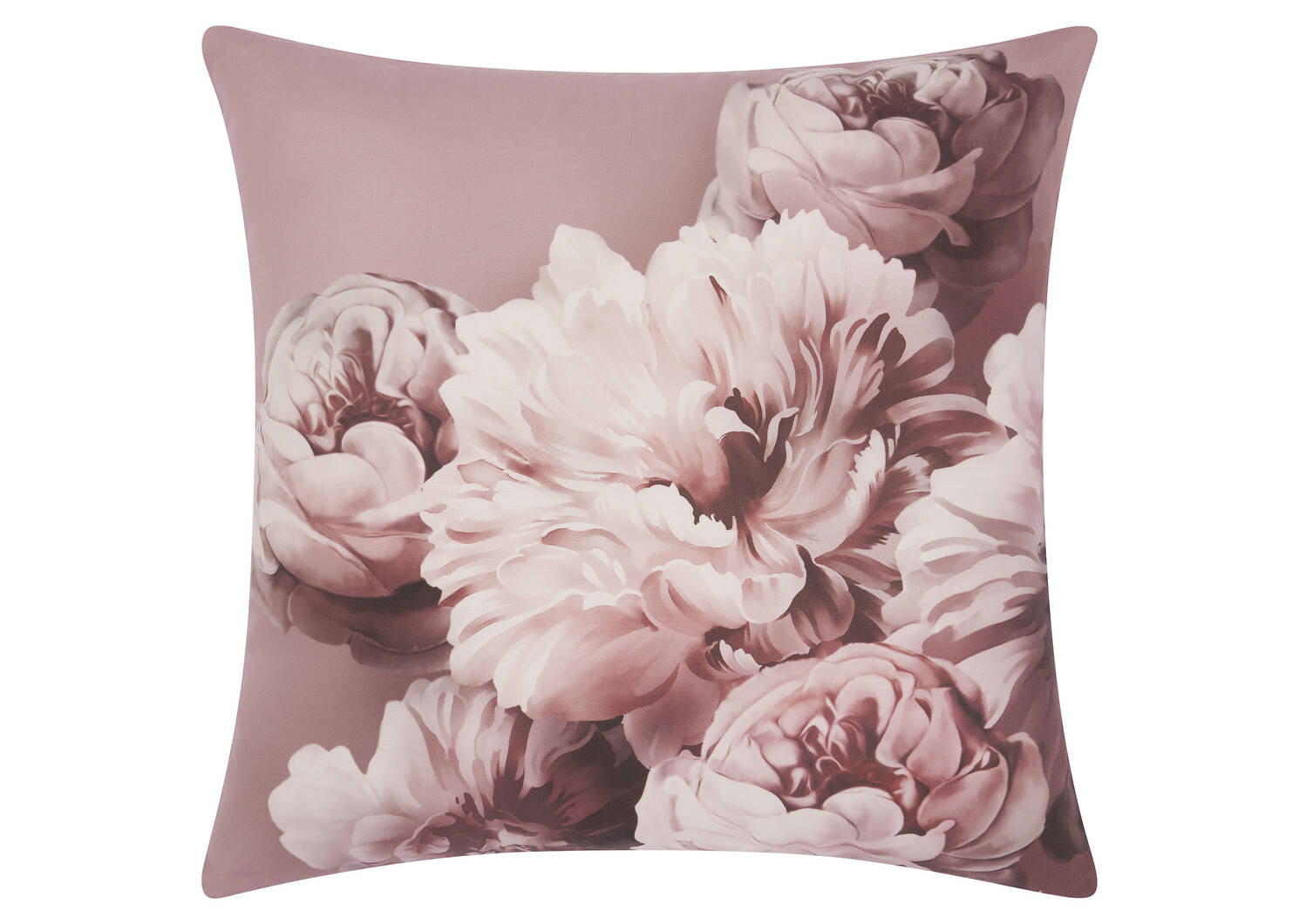 Coussin pivoine Baroness 20x20 rose ball