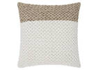 Coussin Comox 20x20 ivoire/sable