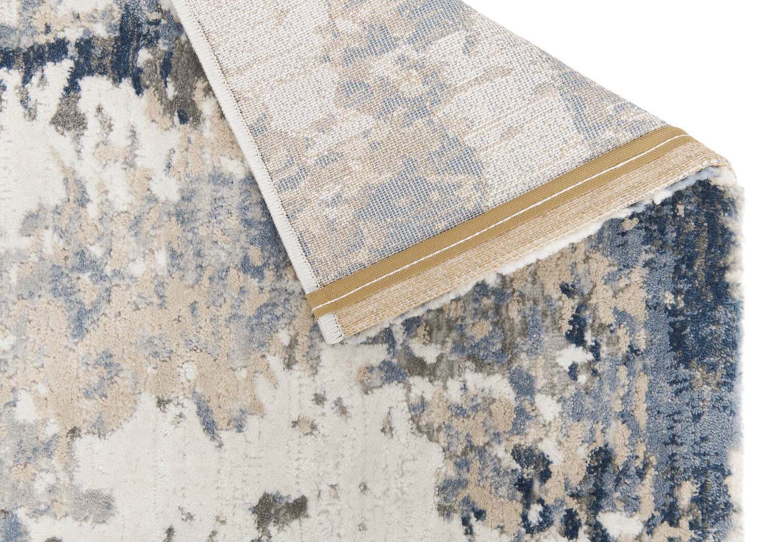 Adam Rug 94x126 Ivory/Sand/Blue