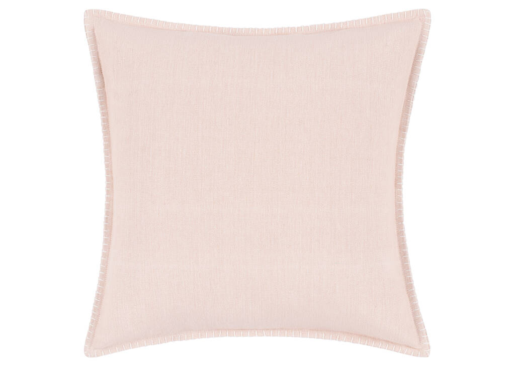 Aria Cotton Pillow 20x20 Pink Dust