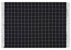 O'Hara Plaid Throw Black/White