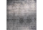 Tapis Rousseau 79x118 gris/noir