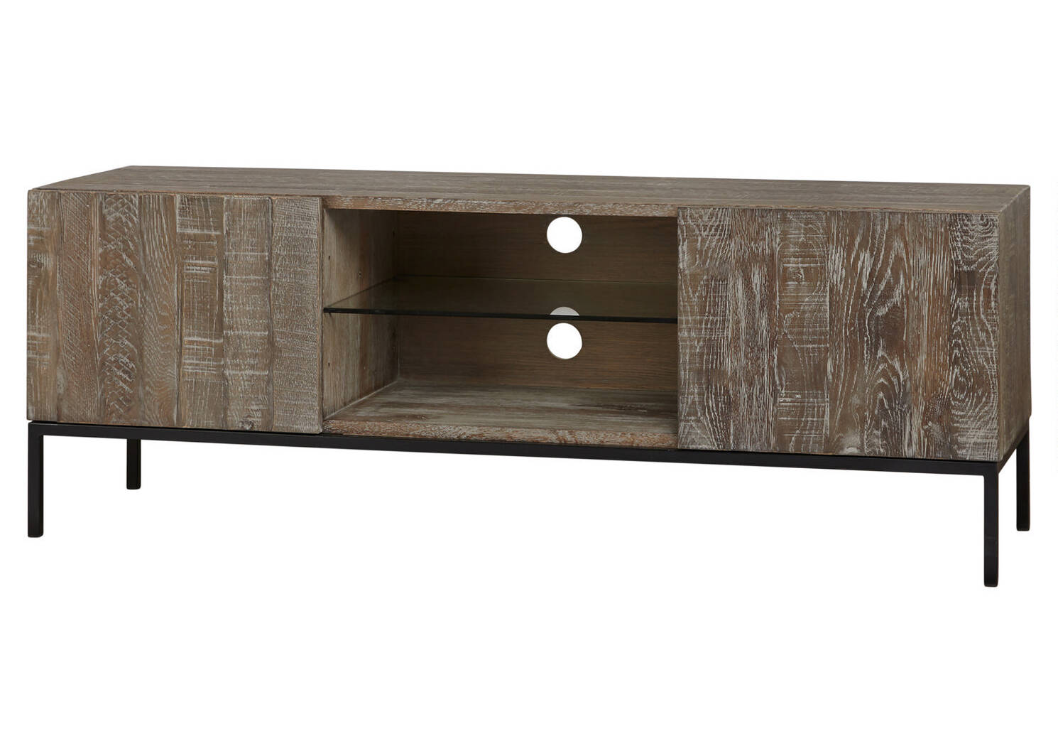 Madera Media Cabinet -Oak Bay