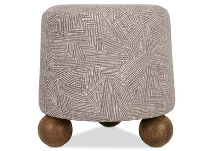 Odin Ottoman -Fitz Grey