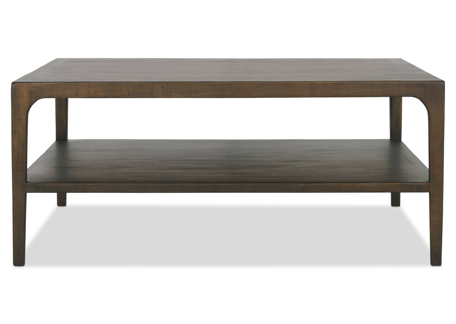 Table basse carrée Dundas -Hughes ambré