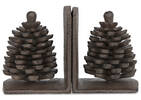 Griffin Pinecone Bookend Set