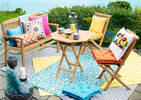 Sumatra Garden Bench -Teak Natural