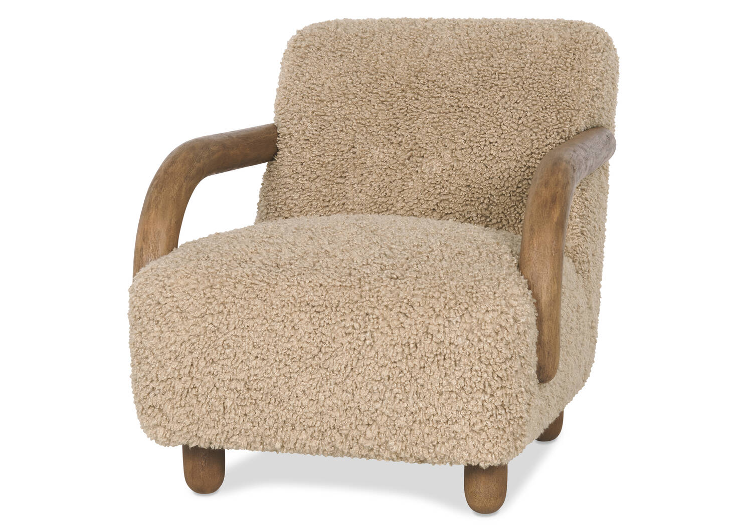 Fauteuil Gloria -Burke rôtie