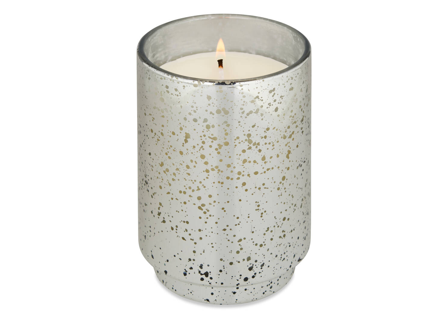 Starlit Candle Silver Mercury