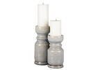 Mariel Candle Holders Light Grey