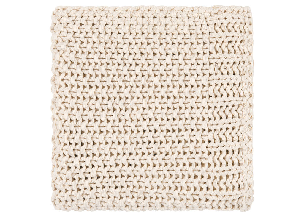 Jeté en coton Kitt naturel