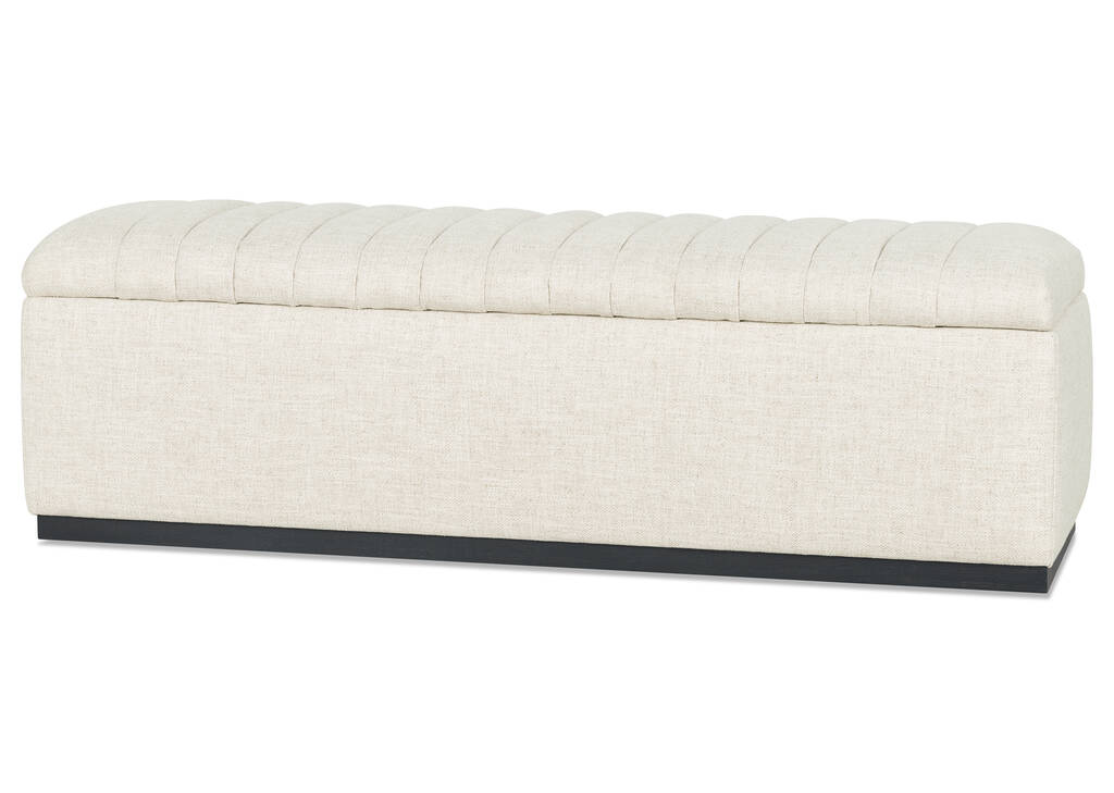 Oliver Storage Bench -Levie Sand