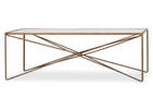 Nebula Coffee Table -Antique Brass