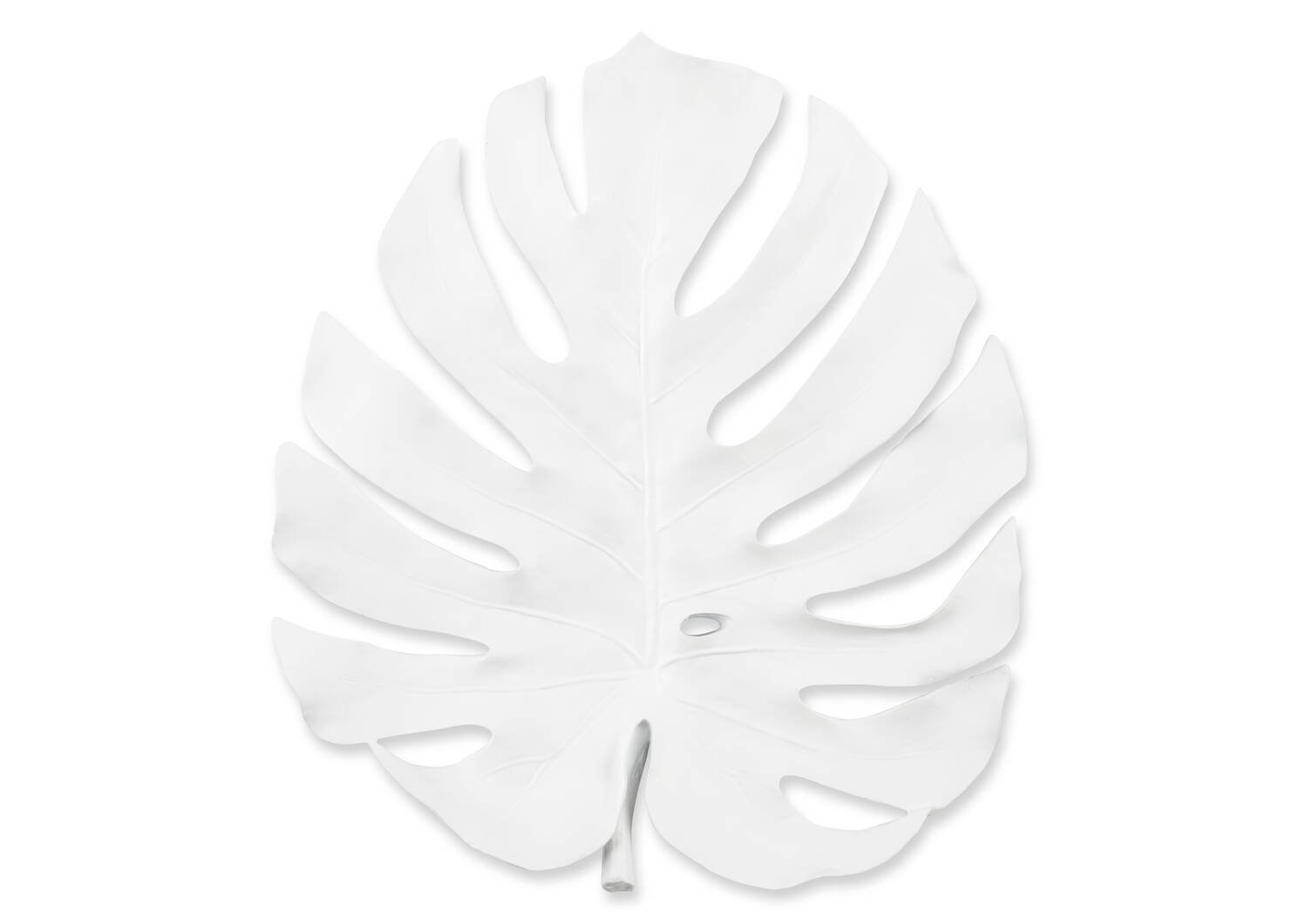 Tuula Monstera Wall Décor White