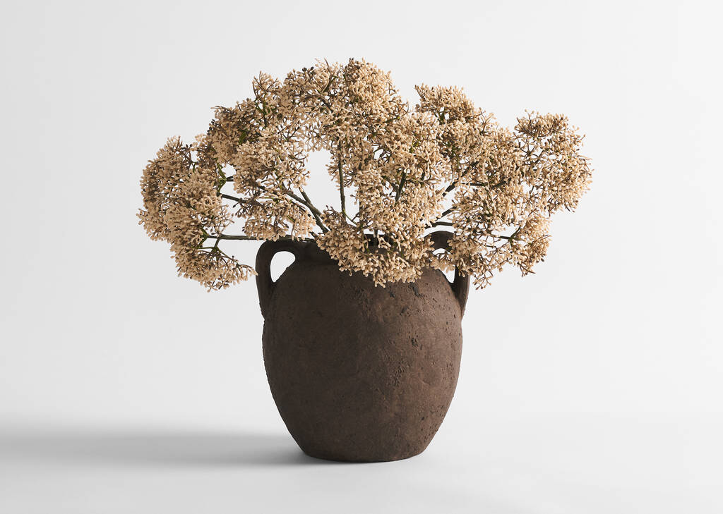 Merrill Vase & Beare Elderberry Stems