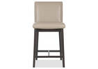 Esmae Leather Counter Stool -Reede Stone