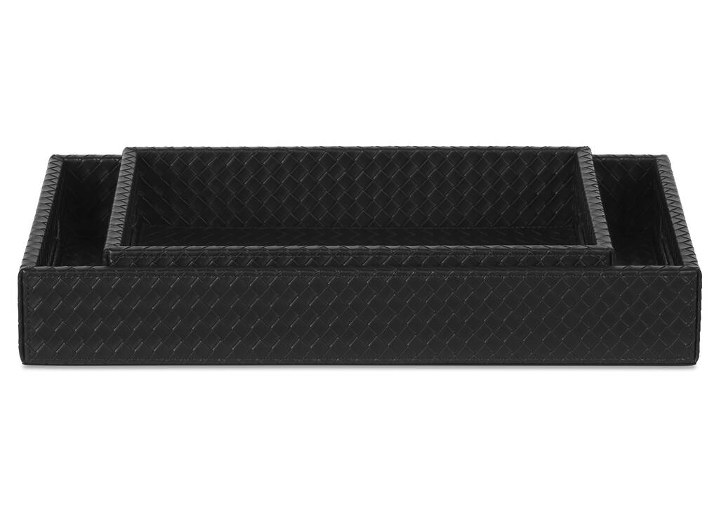 Fraser Faux Leather Tray