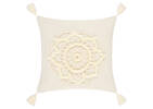 Coussin Bonavita 20x20 ivoire/crème