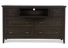 Parker 7 Drawer Dresser -Heron Coal