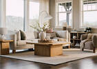Table basse Rosamonde -Rhett naturel