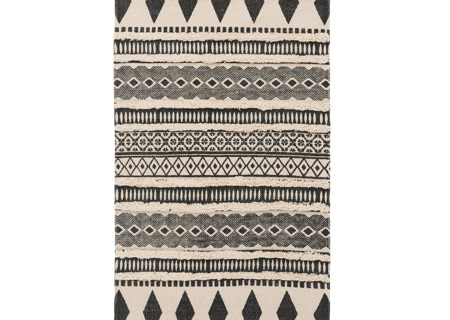 Zoa Accent Rug - Black