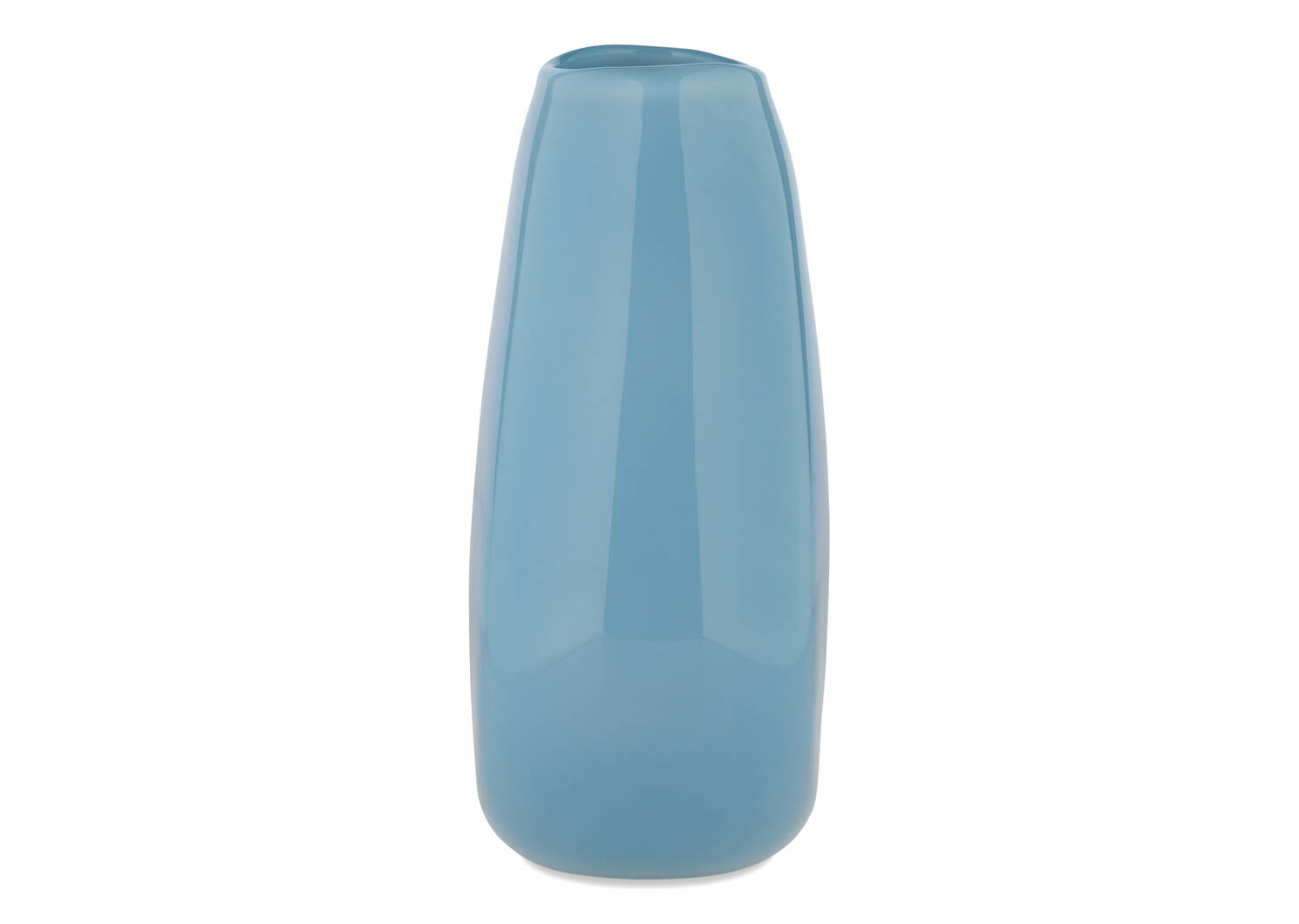 Petit vase Aiva bleu voilé