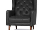 Lincoln Leather Armchair -Thor Coal