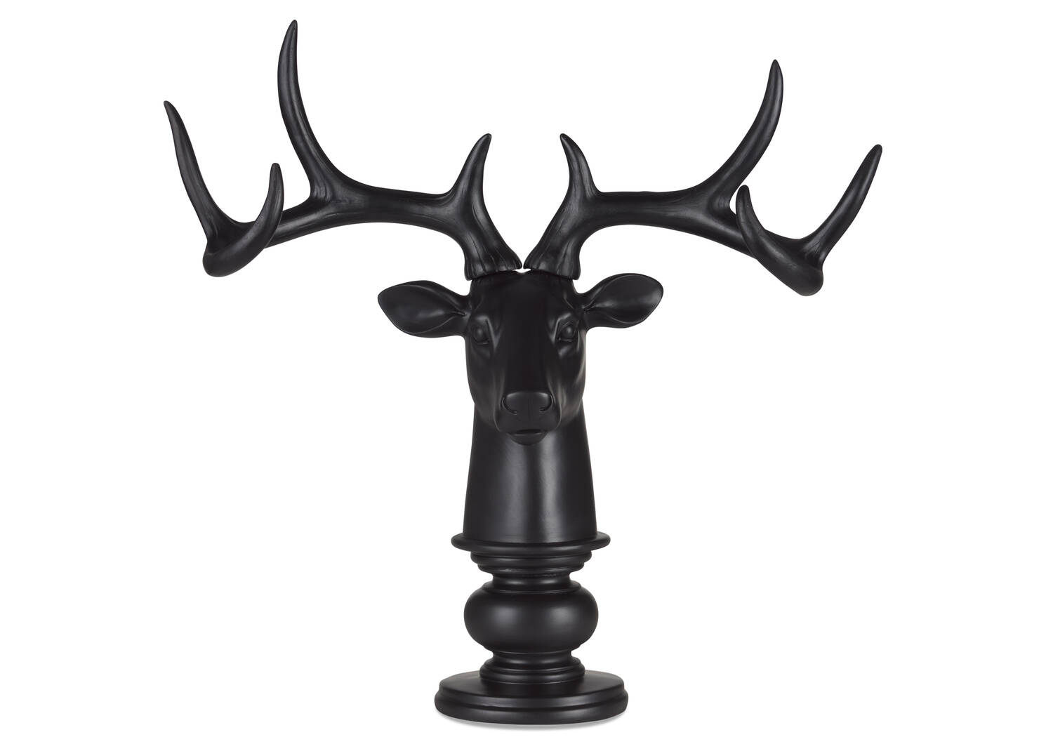 Brome Deer Head Statue