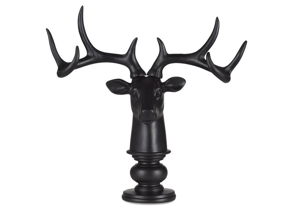 Brome Deer Head Statue