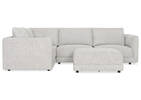 Fauteuil mod. sans acc. Mila -Sela gris