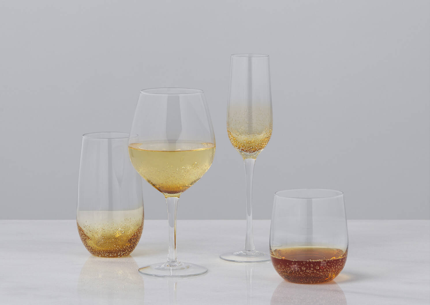 Verre long Cascadia ambré