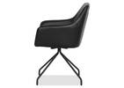 Salazar Swivel Dining Chair -Pierce Jet