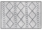 Capri Outdoor Rugs - Grey/Black