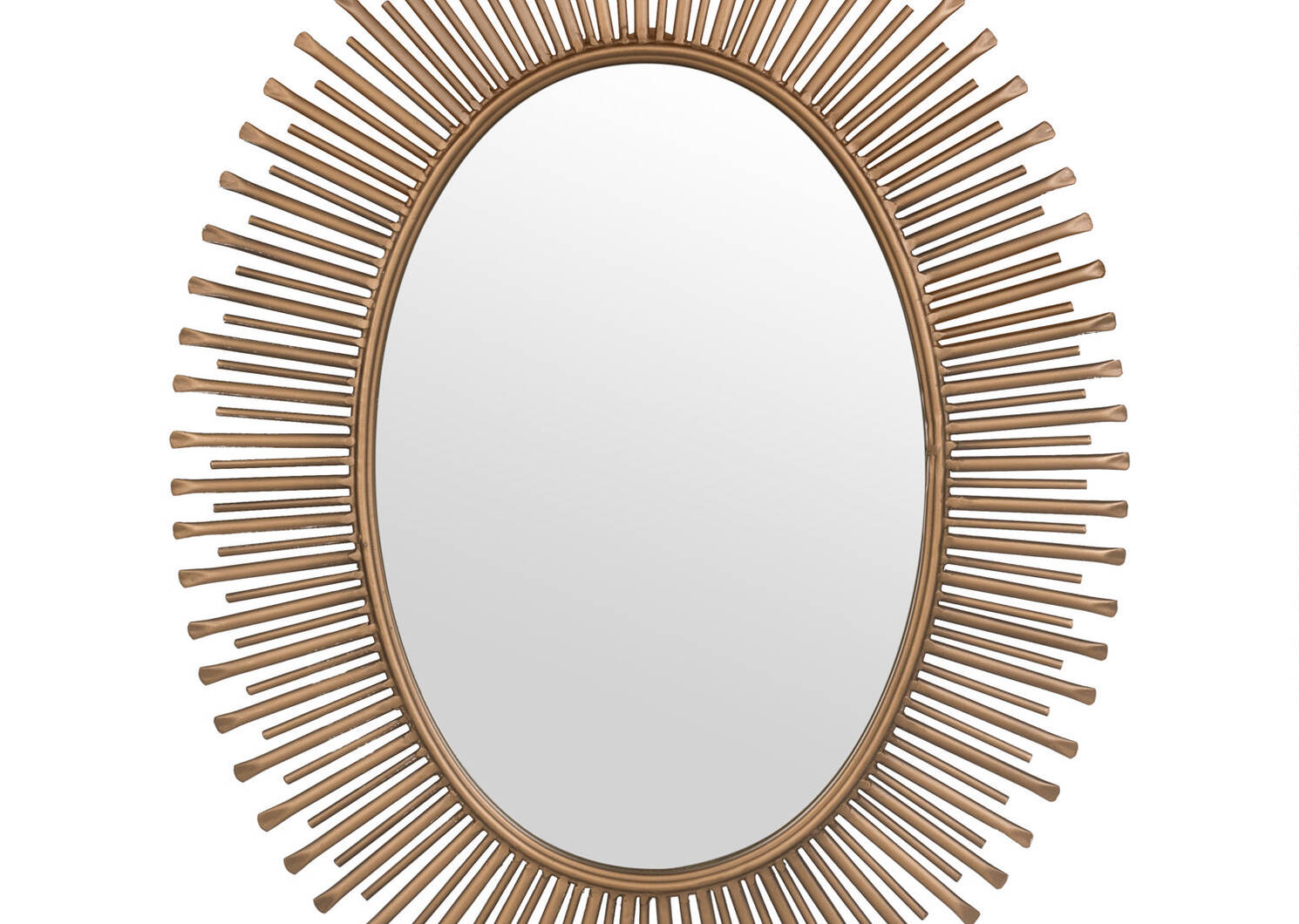 Ophelia Wall Mirror Brass