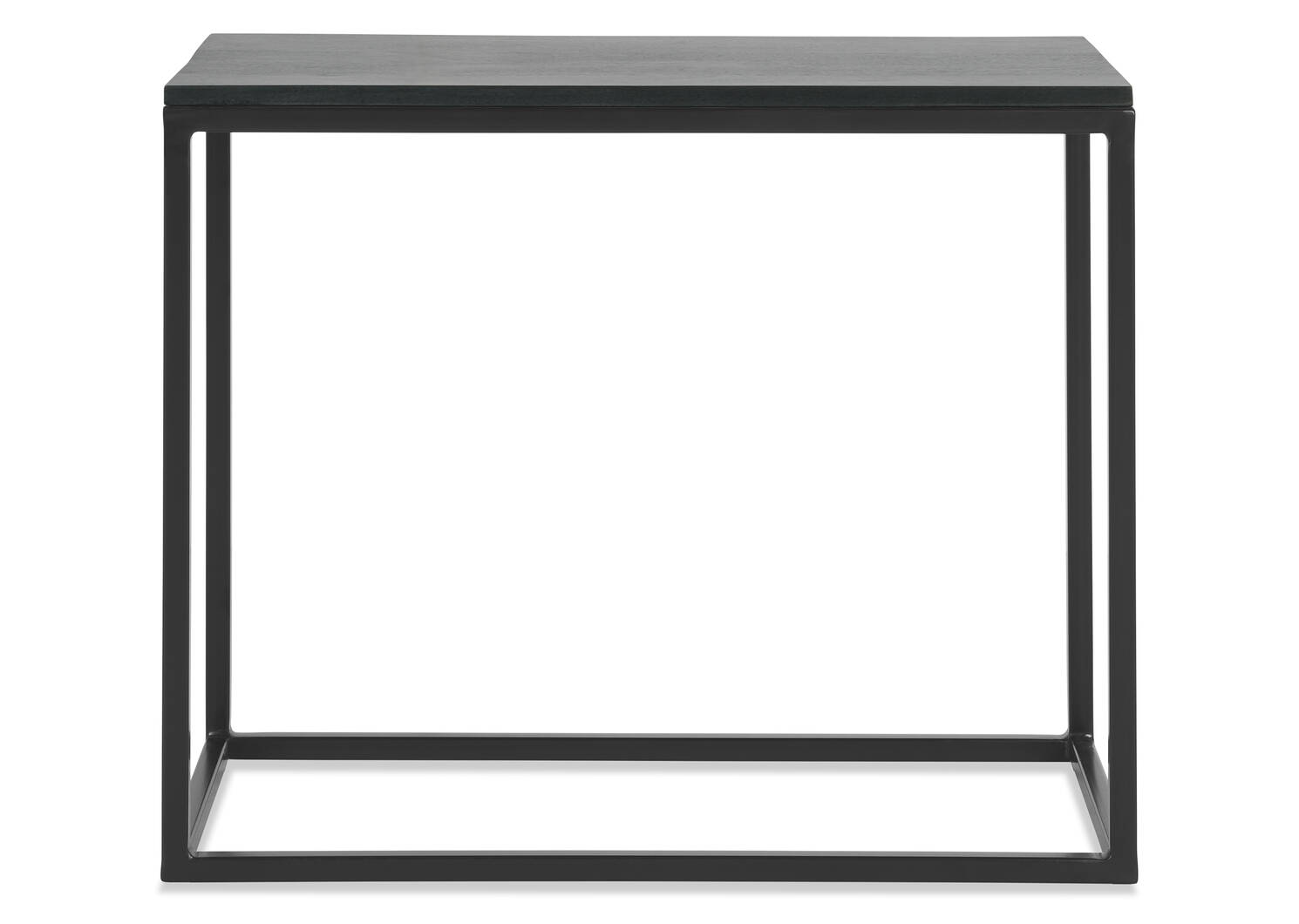 Crosby Narrow Side Table -Mango Black