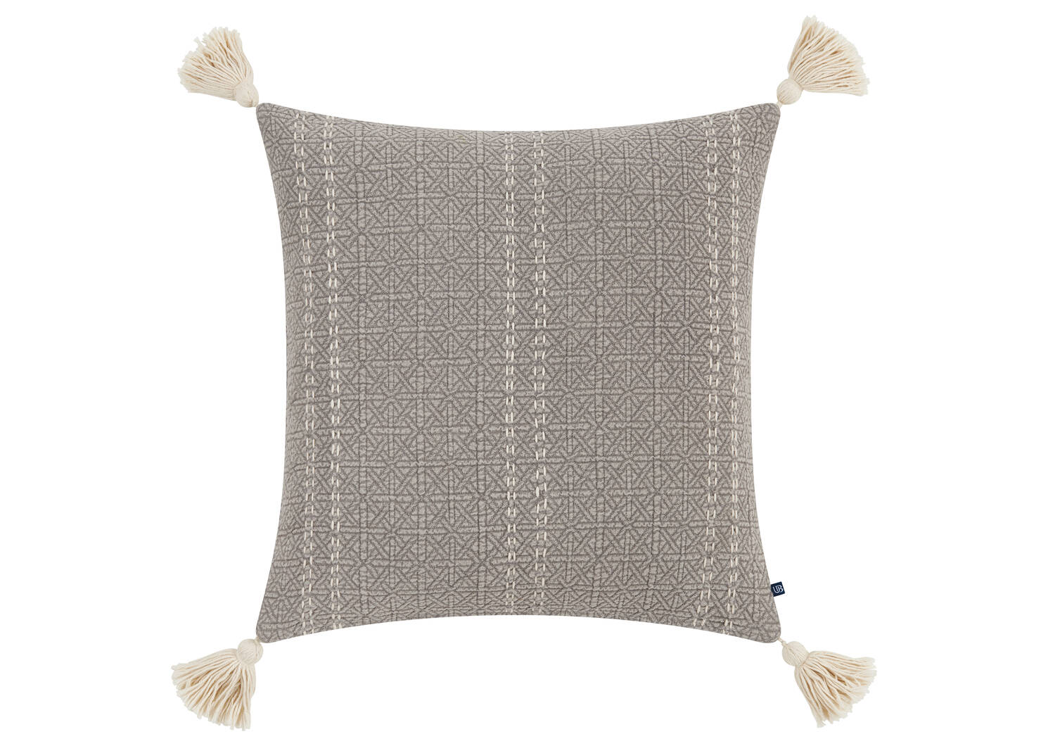 Werner Cotton Pillow 20x20 Grey