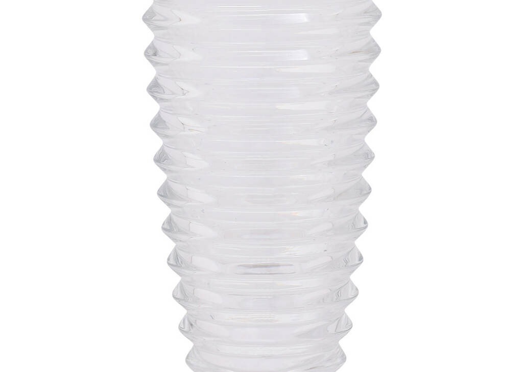 Vase en verre Reese transparent