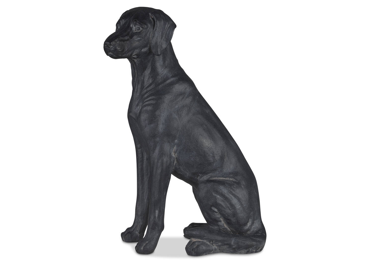 Statuette de chien assis Maggie