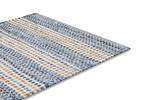 Indra Accent Rug 36x60 Blue/Jute