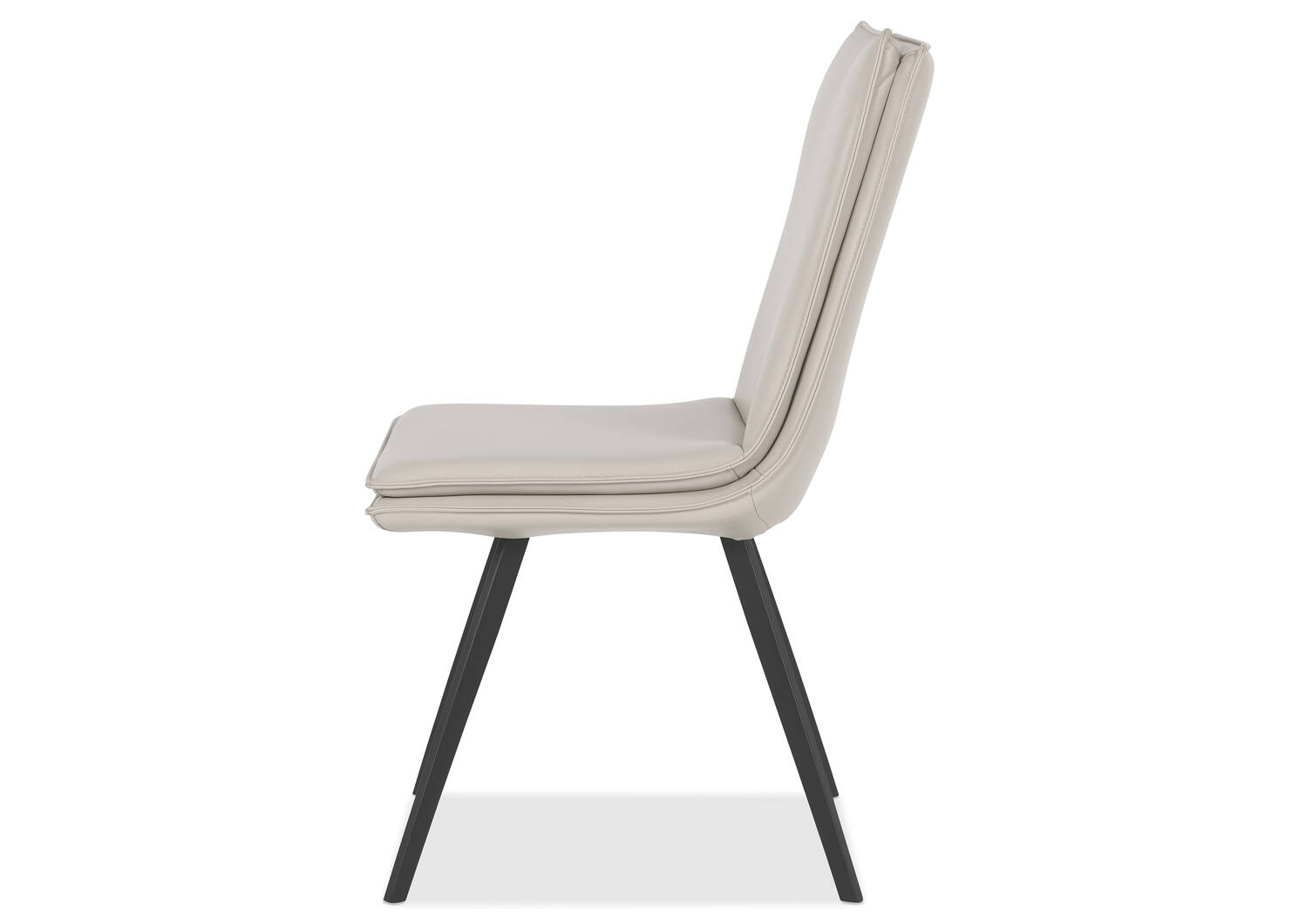 Spence Leather Dining Chair -Rory Dove