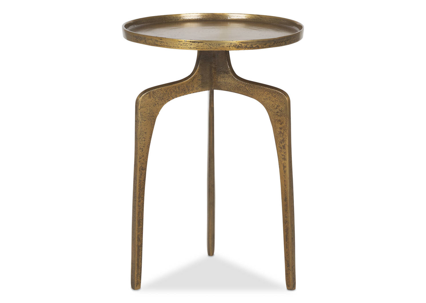 Saylish Accent Table 21" -Brass