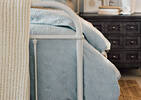 Cavendish Chenille Throw Ivory