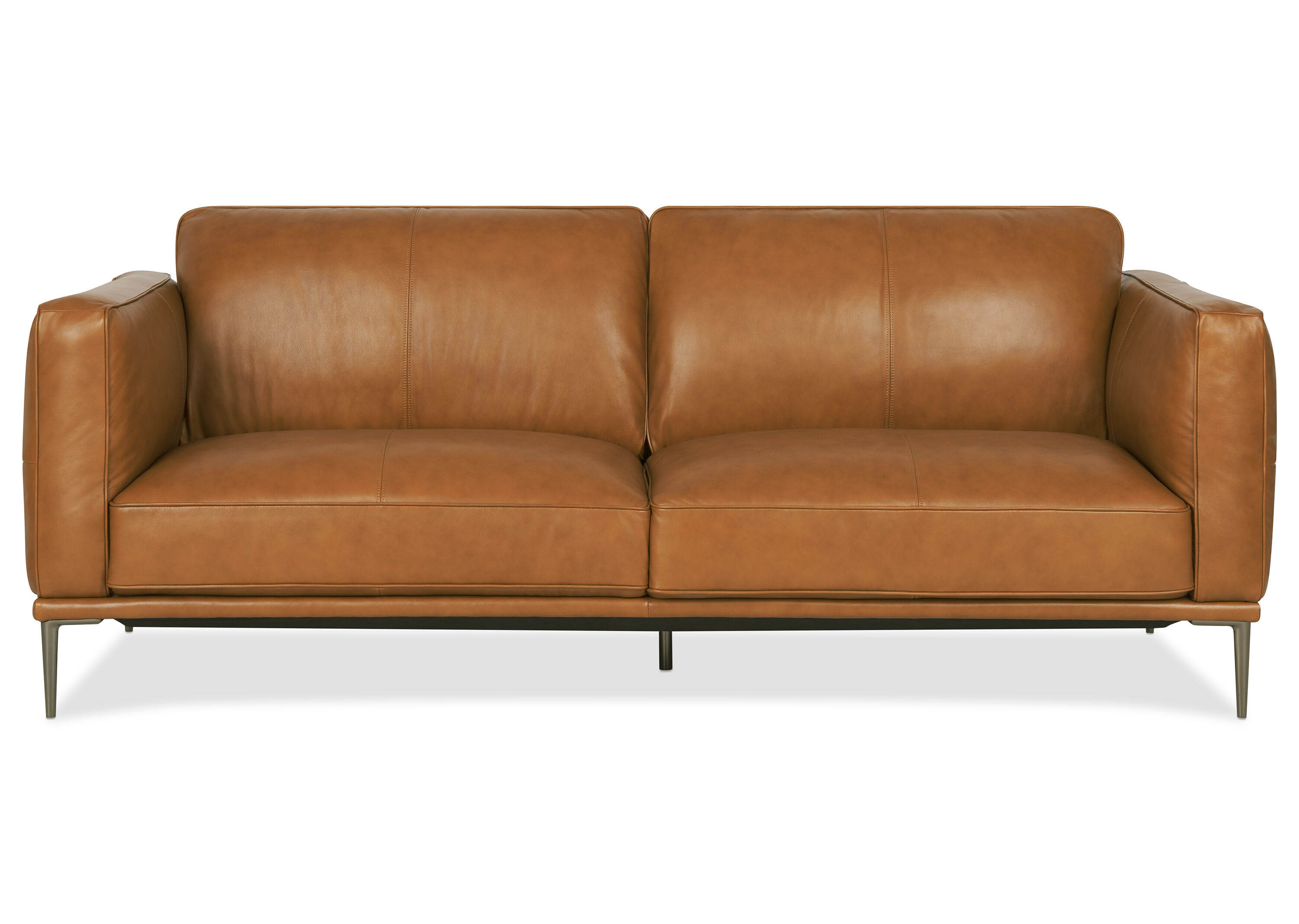 Jensen Leather Sofa Alec Tan Urban Barn