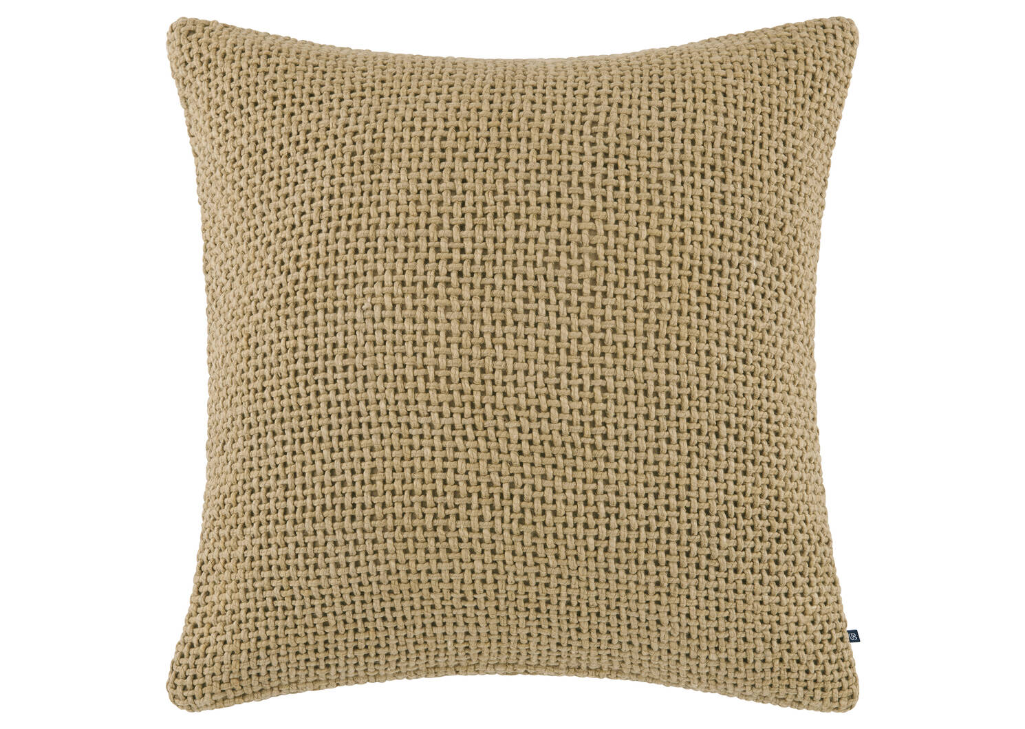 Coussin en coton Balmore 20x20 sable