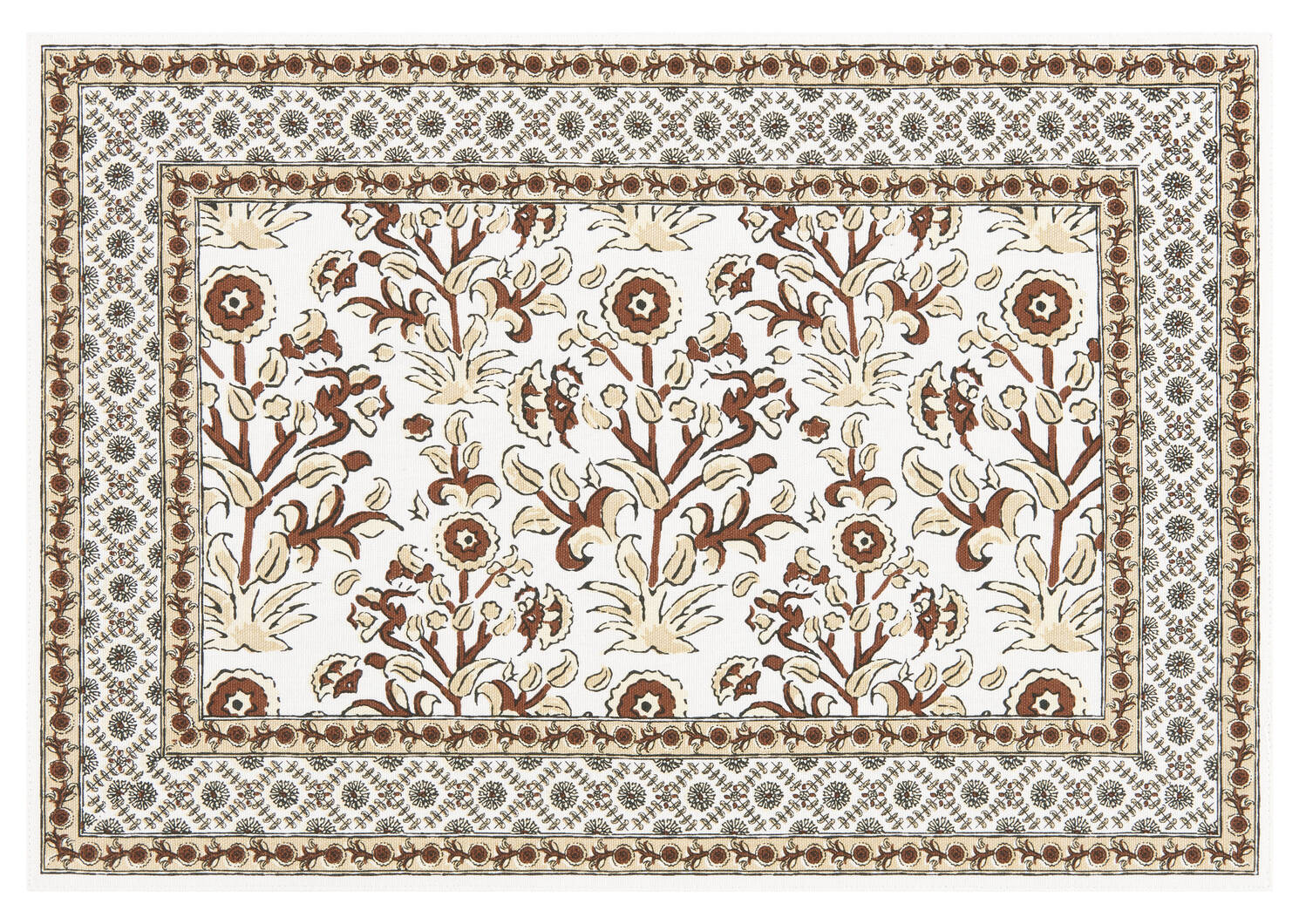 Montecito Placemat Sand/Multi