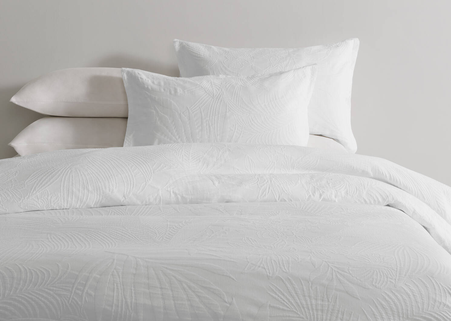 Ensembles de housse de couette Parson -blancs