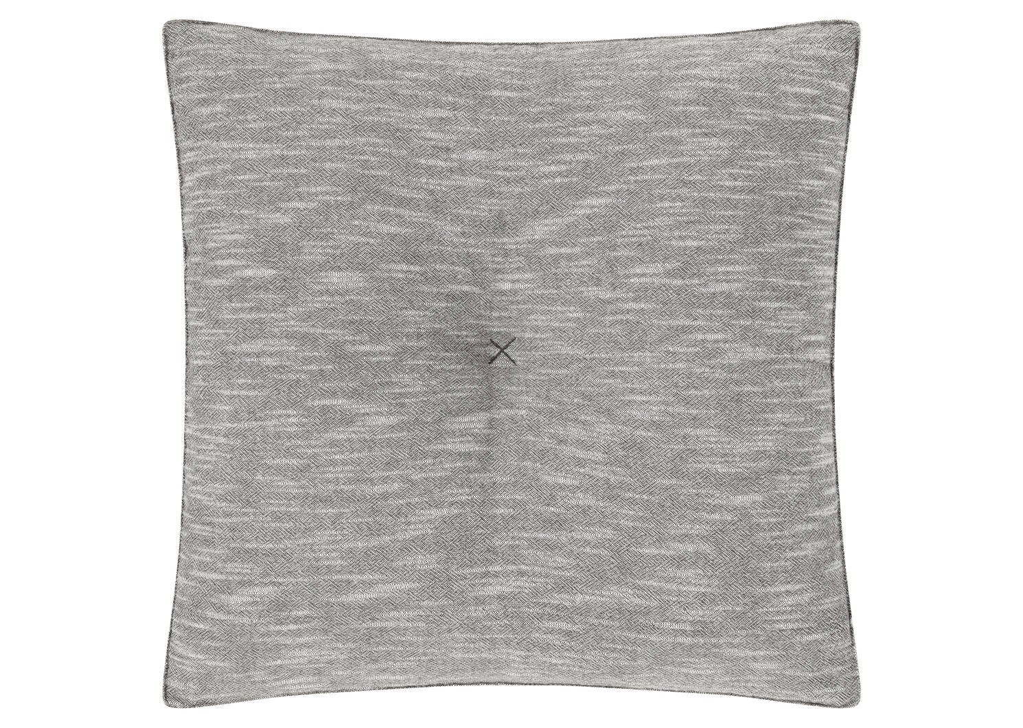 Jones Cotton Box Cushion 20x20 Grey