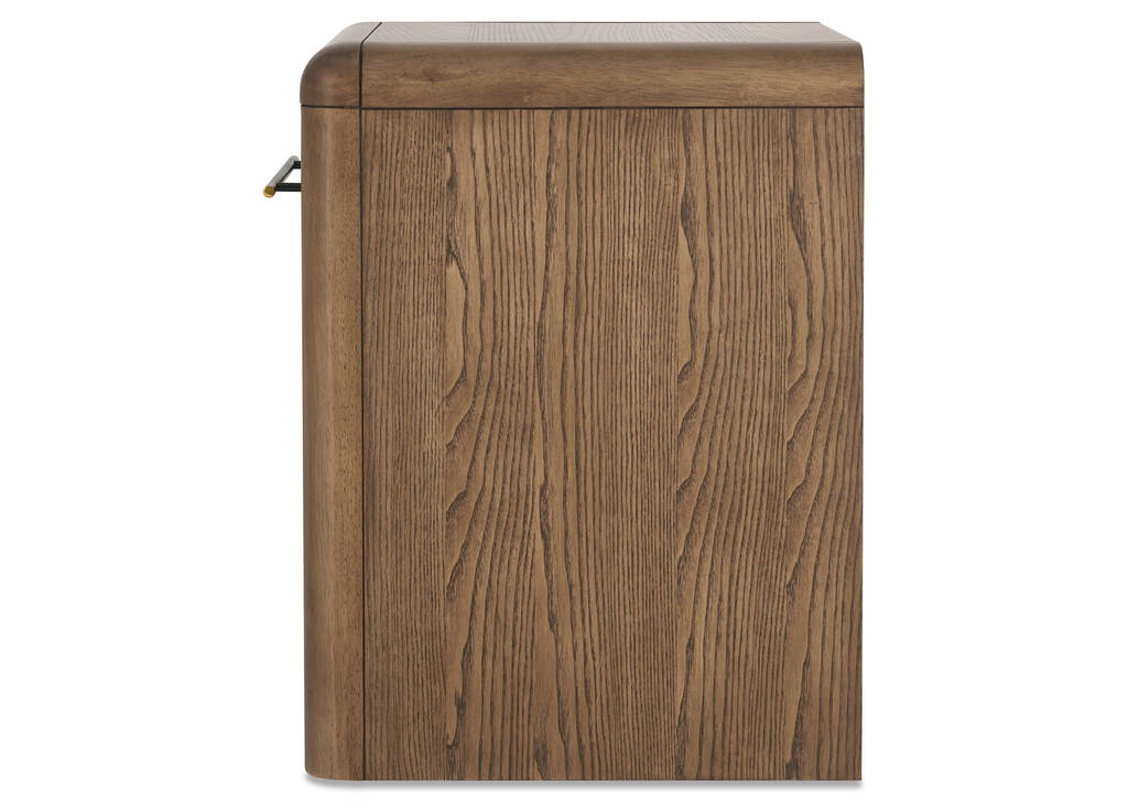 Wallen Slim Nightstand -Dunn Clay