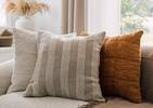 Colwick Linen Pillow 20x20 Sand/Ivory