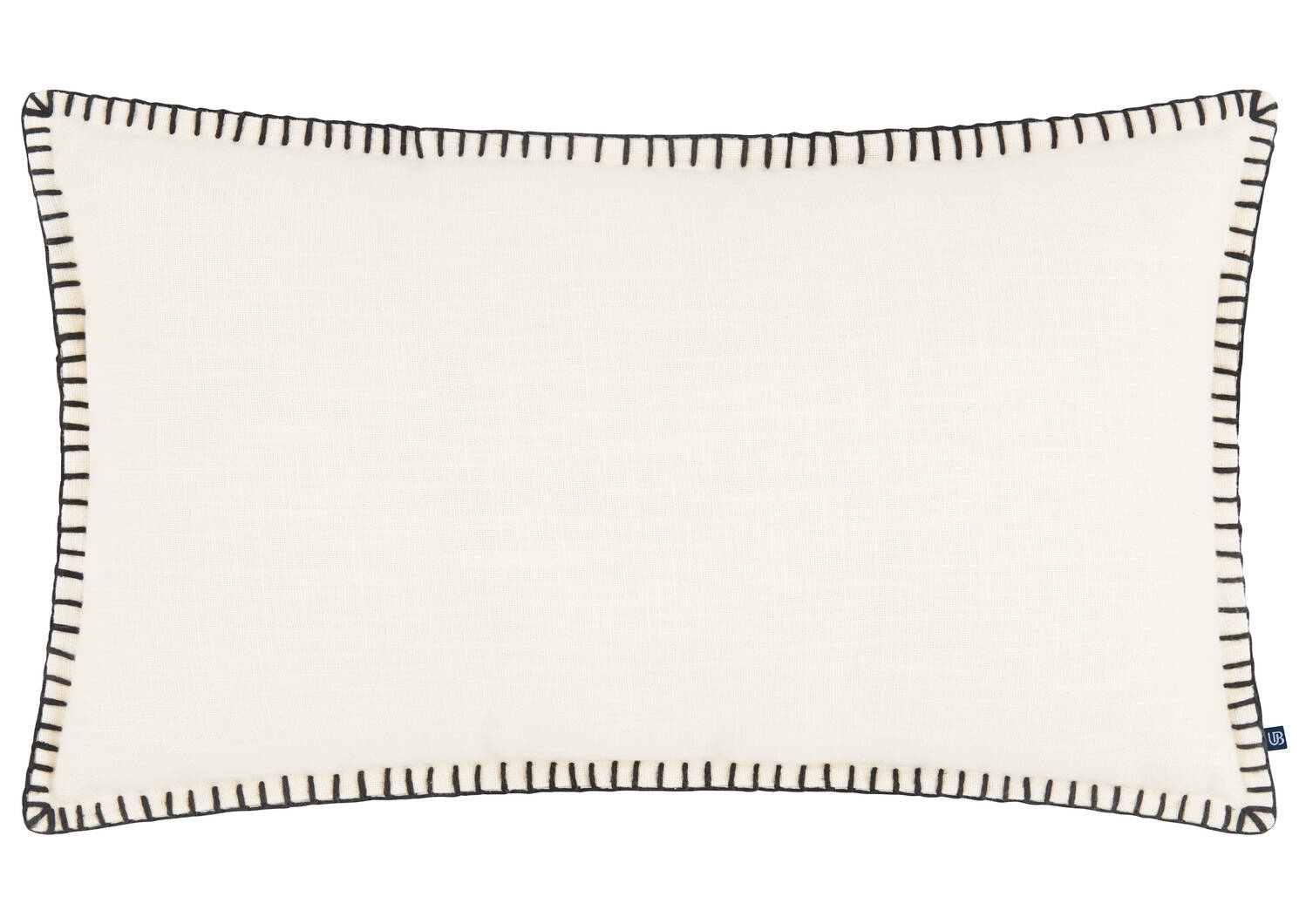 Westmount Pillow 12x22 Ivory/Black
